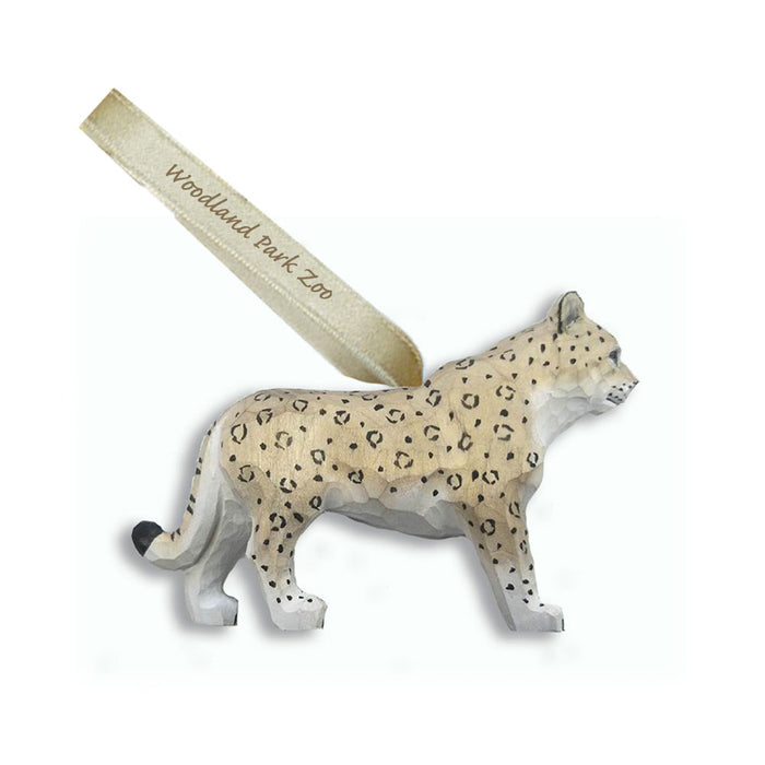 Woodland Park Zoo Snow Leopard Ornament