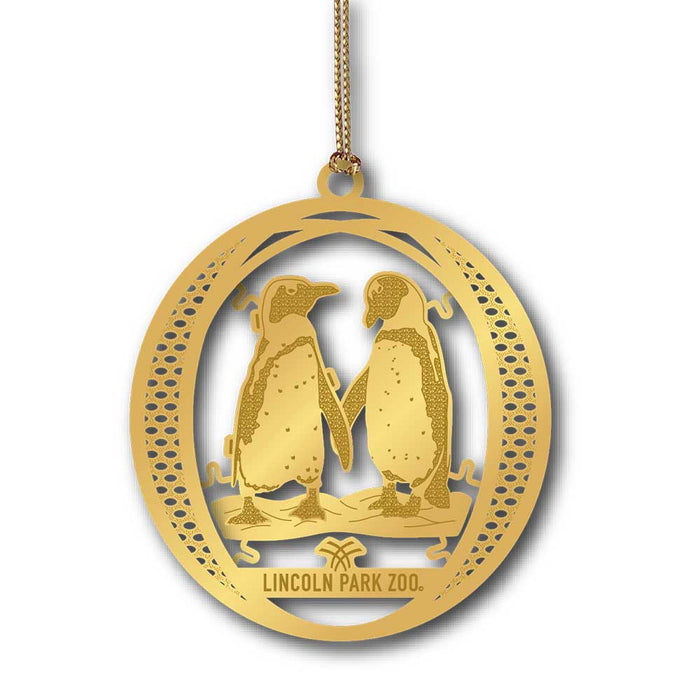 Lincoln Park Zoo Penguins 2024 Ornament