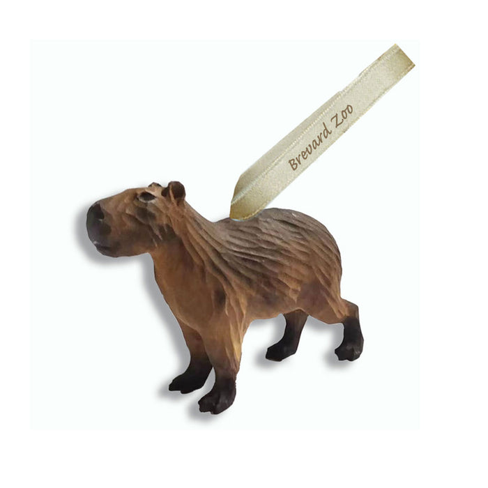 Brevard Zoo Capybara Wood Ornament