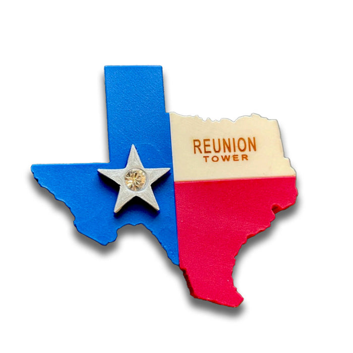 Reunion Tower Texas State Magnet
