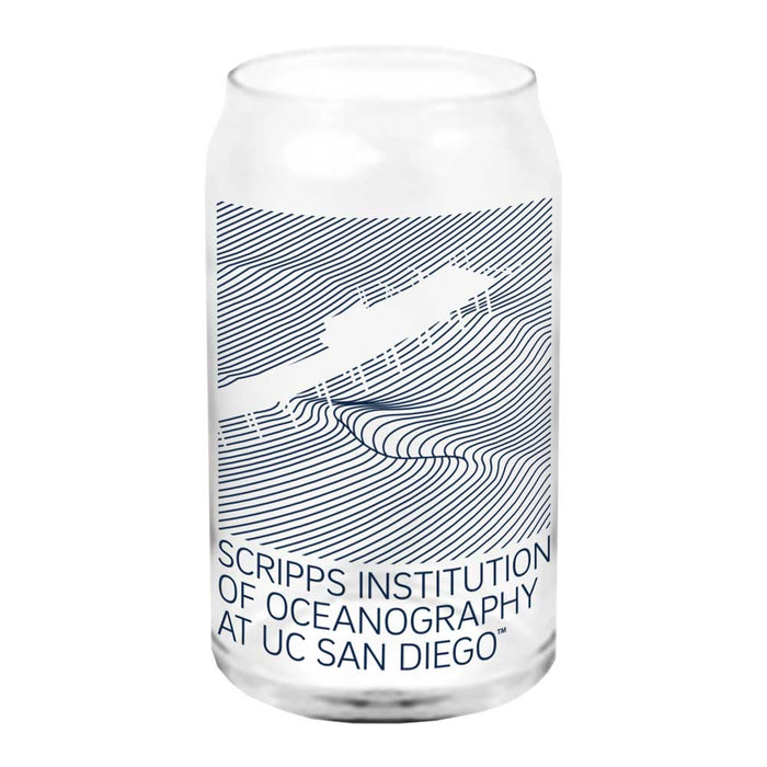 Birch Aquarium Scripps Waveline Glass Can