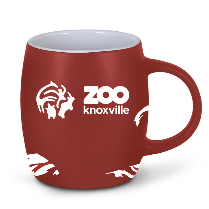 Zoo Knoxville Etched Red Tiger Mug