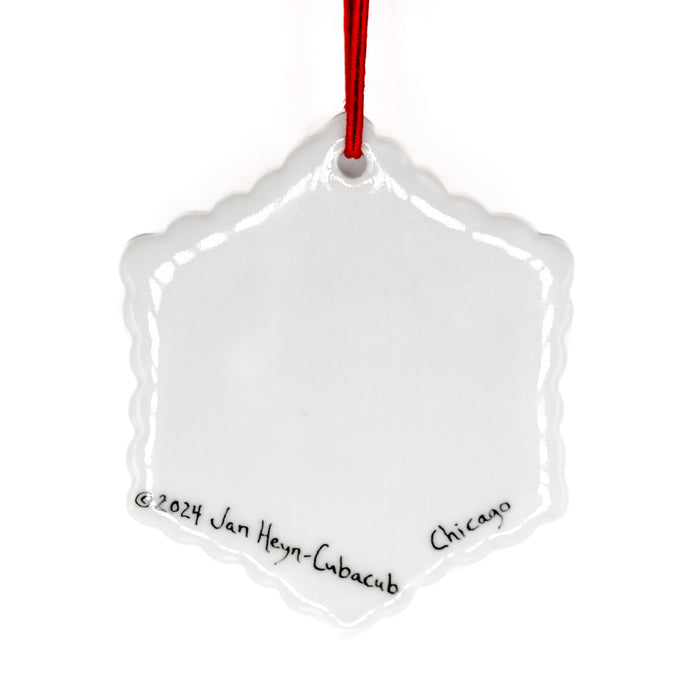 Lincoln Park Zoo Otter 2024 Ornament