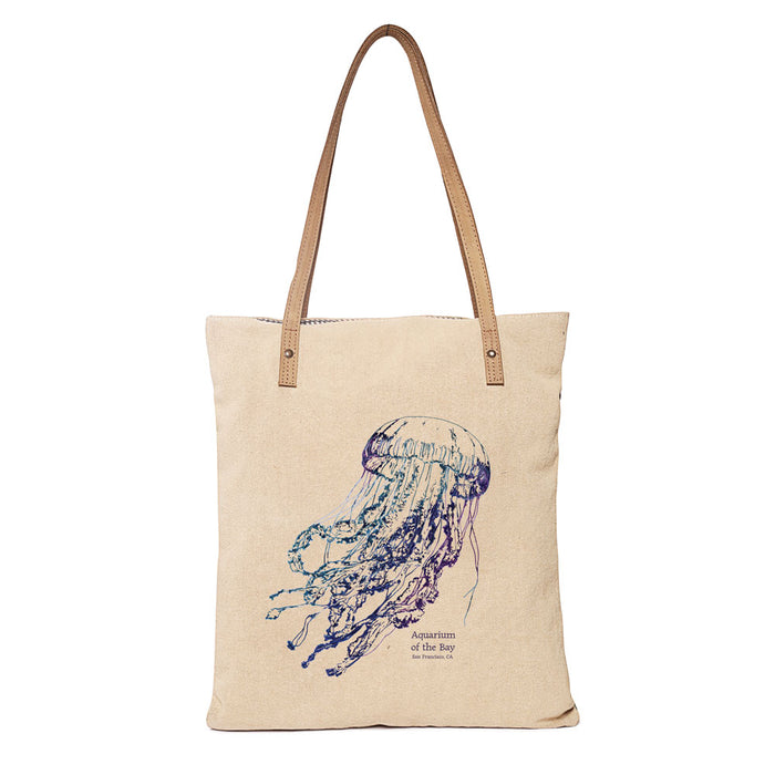 Aquarium of the Bay Jellyfish Tote Bag