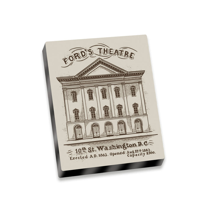 Ford's Theatre 2D Building Magnet