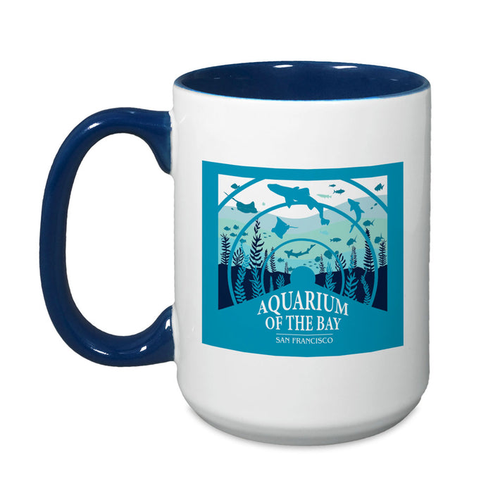 Aquarium of the Bay Shark Tunnel Mug