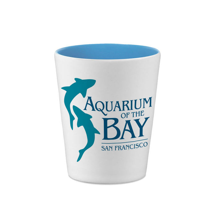 Aquarium of the Bay Shark Tunnel Shot Glass