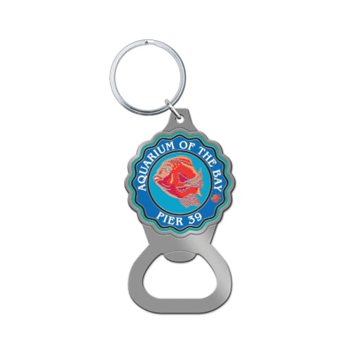 Aquarium of the Bay Garibaldi Bottle Opener Keychain