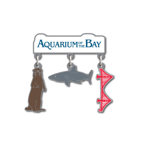 Aquarium of the Bay Dangle Magnet