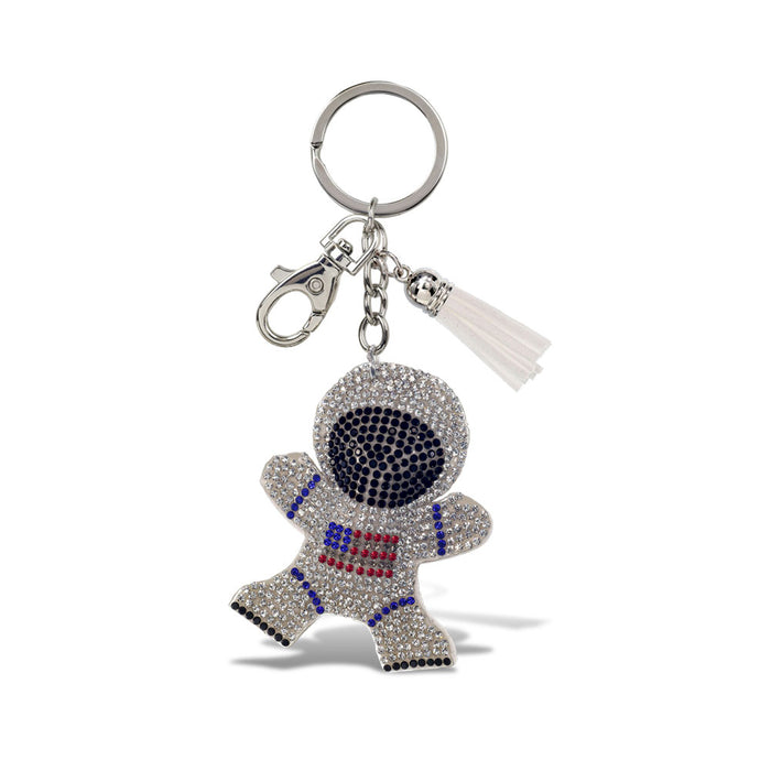Discovery Place Astronaut Bling Keychain