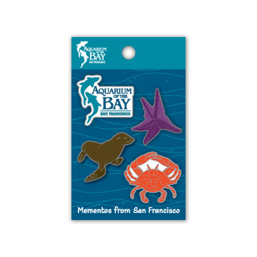 Aquarium of the Bay Pier 39 Pin Set