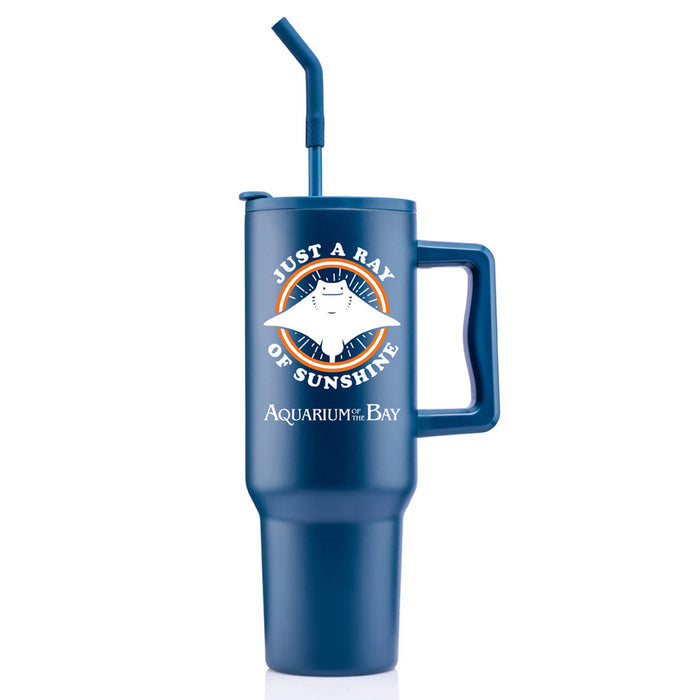 Aquarium of the Bay Ray of Sunshine Travel Mug