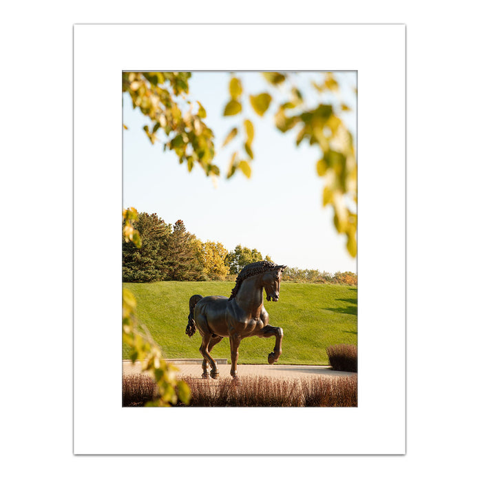 Frederik Meijer Gardens & Sculpture Park American Horse Matted Print