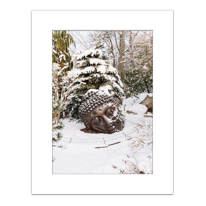 Frederik Meijer Gardens & Sculpture Park Long Island Buddha Matted Print