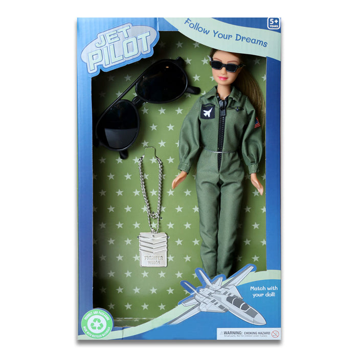 Eco Jet Pilot Doll