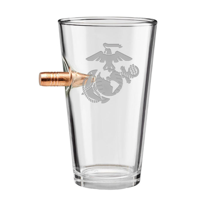 United States Marine Corps Marine Bullet Pint Glass