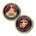 Celebrate Marine Corps history with the United States Marine Corps 250th Coin set, featuring two stunning gold and navy coins. One coin displays the iconic Marine Corps emblem, while the other showcases the historic Iwo Jima flag-raising scene along with “1775-2025,” “250,” and inscriptions reading “Semper Fidelis” and “United States Marine Corps.” This limited-edition military coin set is an ideal keepsake for collectors and a perfect commemorative tribute to honor 250 years of the USMC.