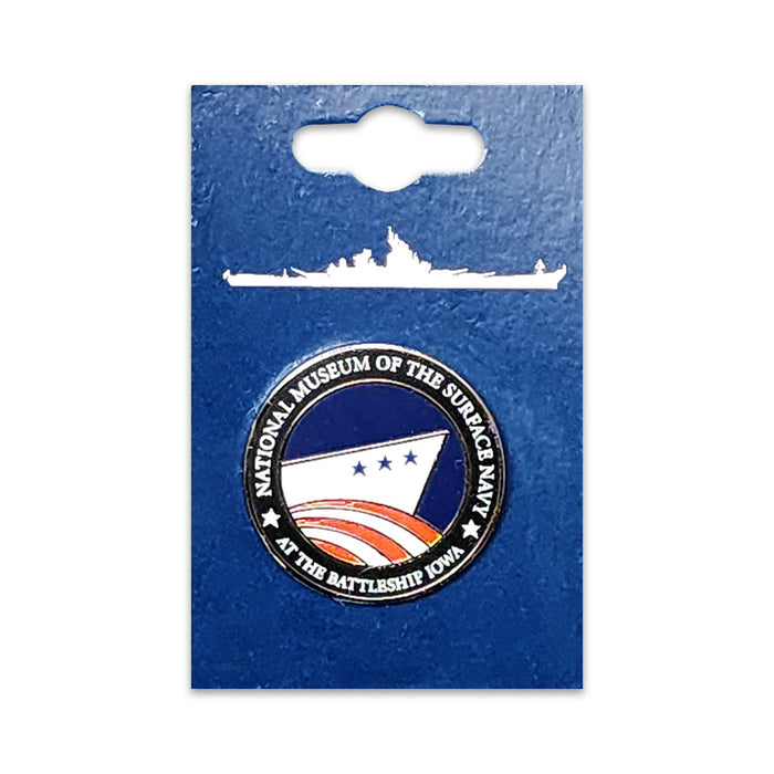 National Museum of the Surface Navy at the Battleship IOWA Pin