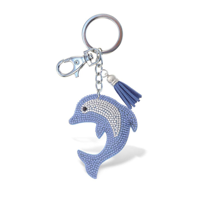 National Aquarium Dolphin Sparkle Keychain