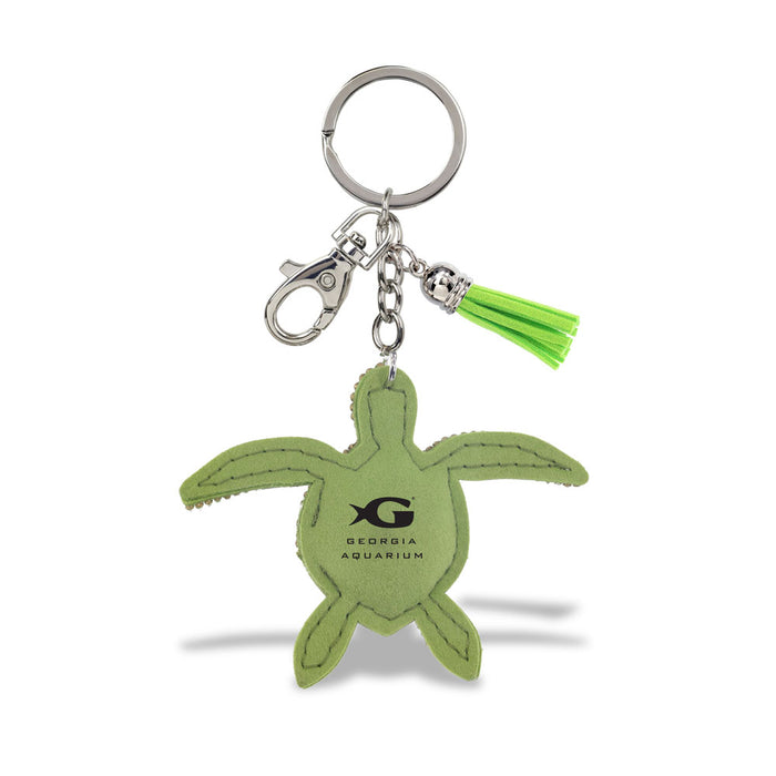 Georgia Aquarium Turtle Sparkle Keychain