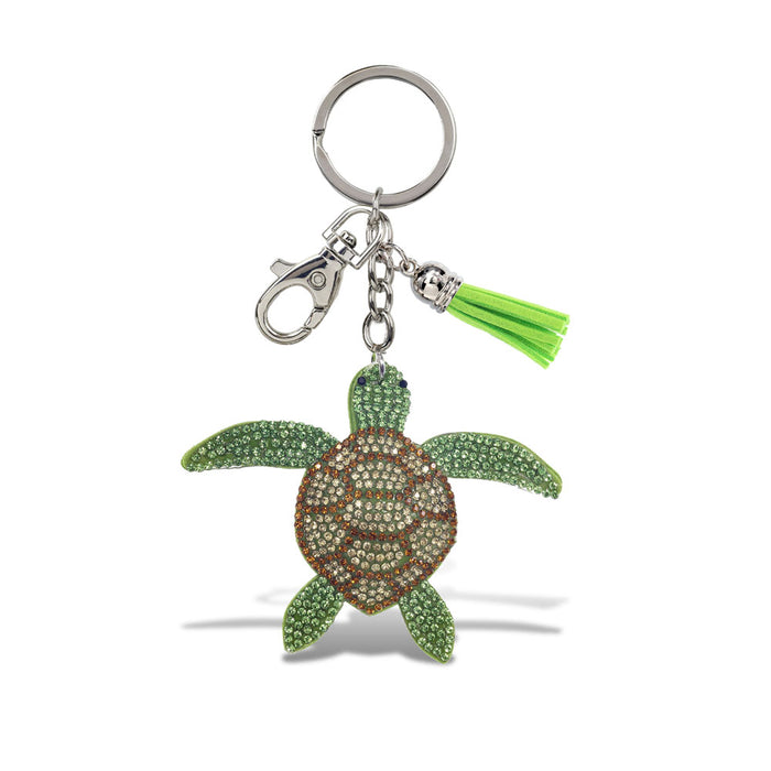 Georgia Aquarium Turtle Sparkle Keychain