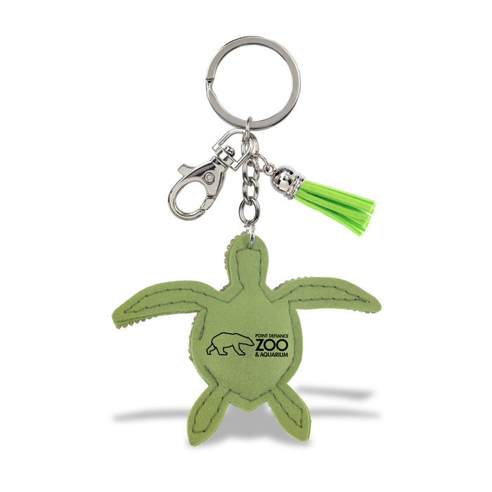Point Defiance Zoo & Aquarium Sparkle Turtle Keychain