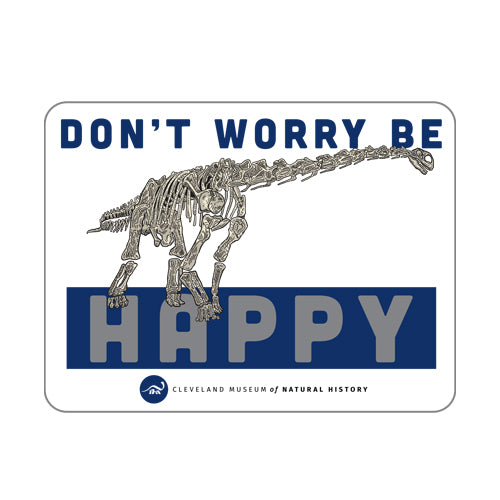 Cleveland Museum of Natural History Happy Magnet