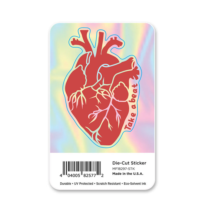 The Franklin Institute Heart Sticker