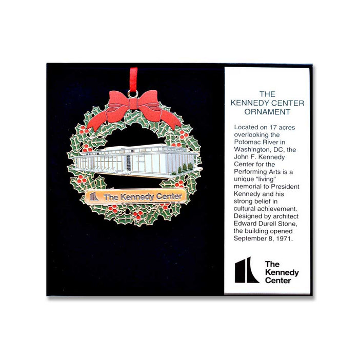 The Kennedy Center Wreath Holiday Ornament