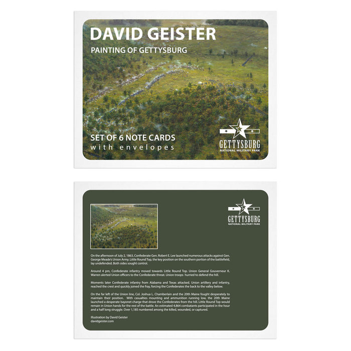 Gettysburg National Military Park David Geister Notecard Box Set