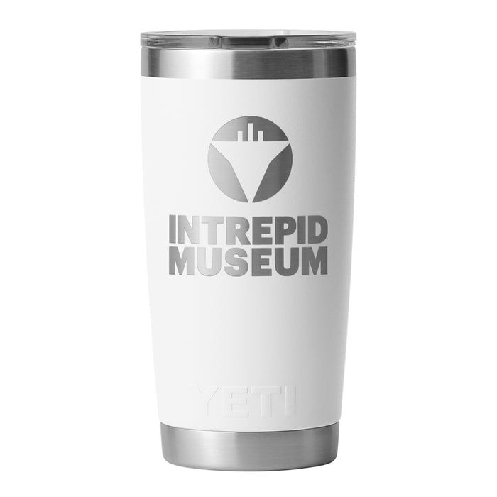 Intrepid Museum YETI Rambler White Tumbler