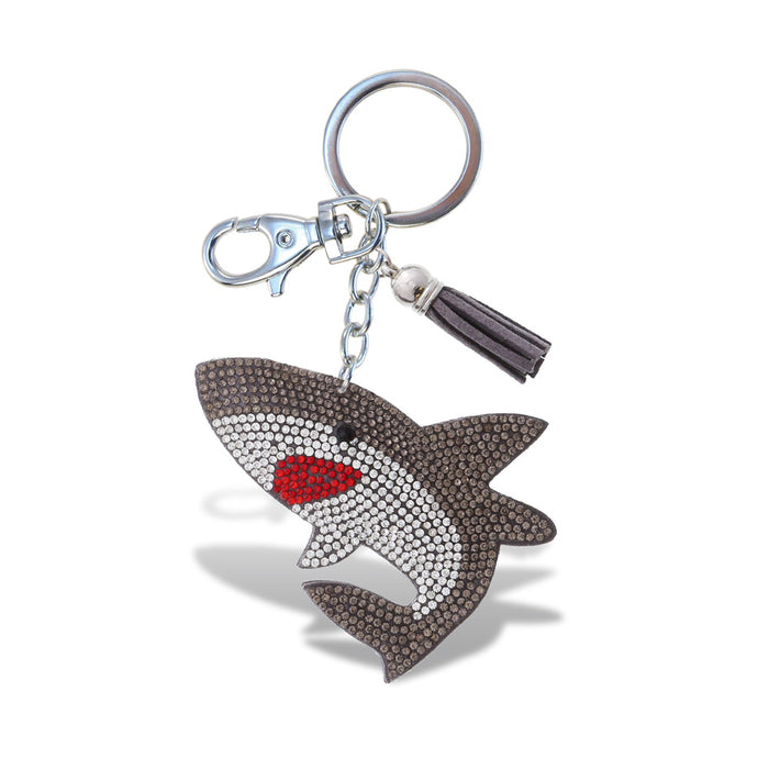 Greater Cleveland Aquarium Shark Bling Keychain