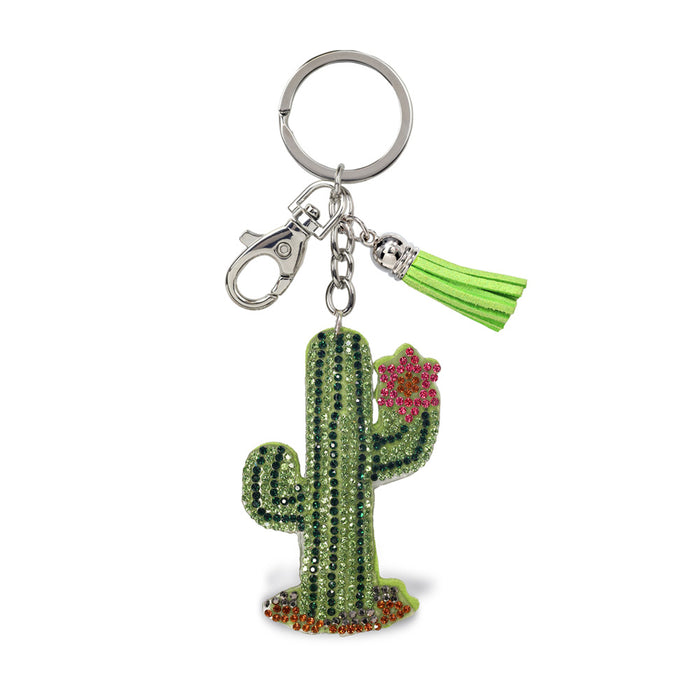 The Living Desert Zoo And Gardens Sparkle Cactus Keychain