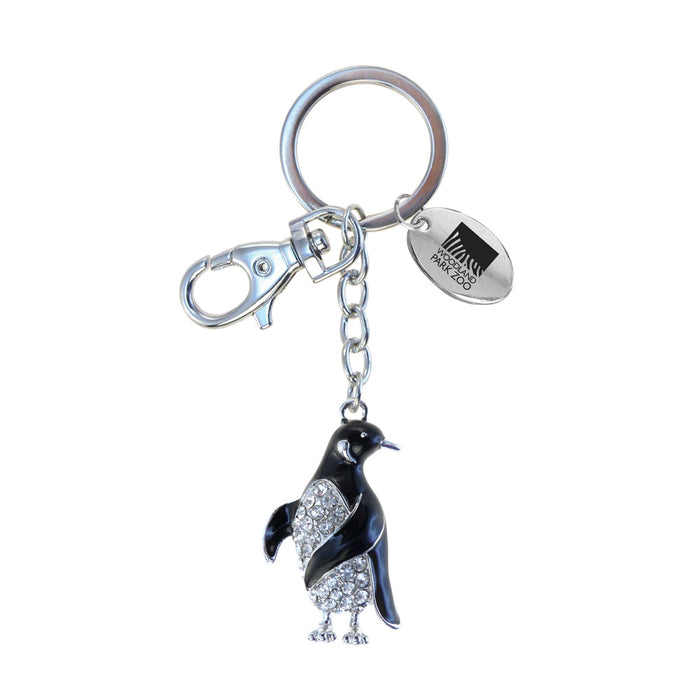 Woodland Park Zoo Penguin Bling Keychain
