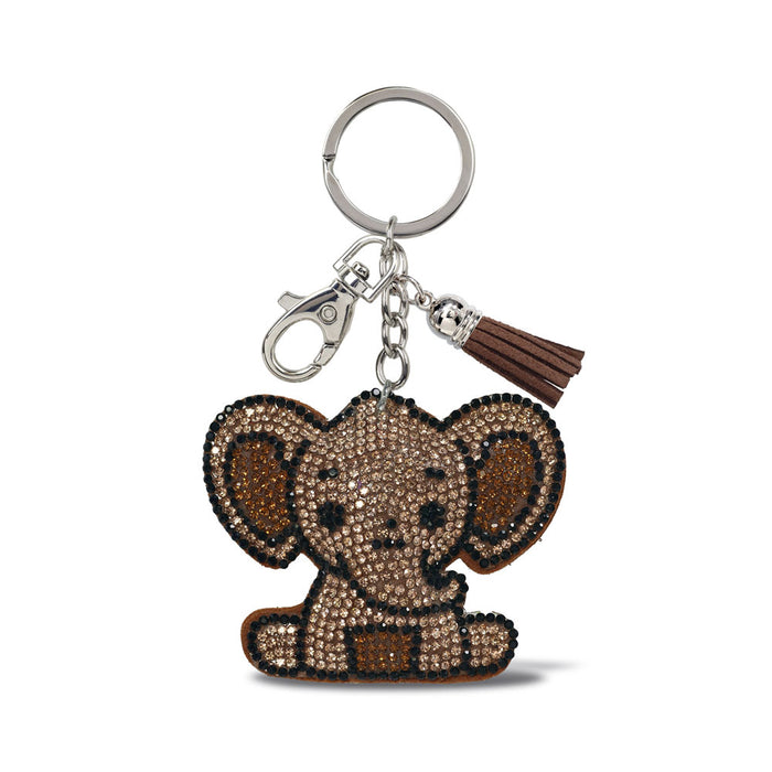 Zoo Atlanta Elephant Bling Keychain
