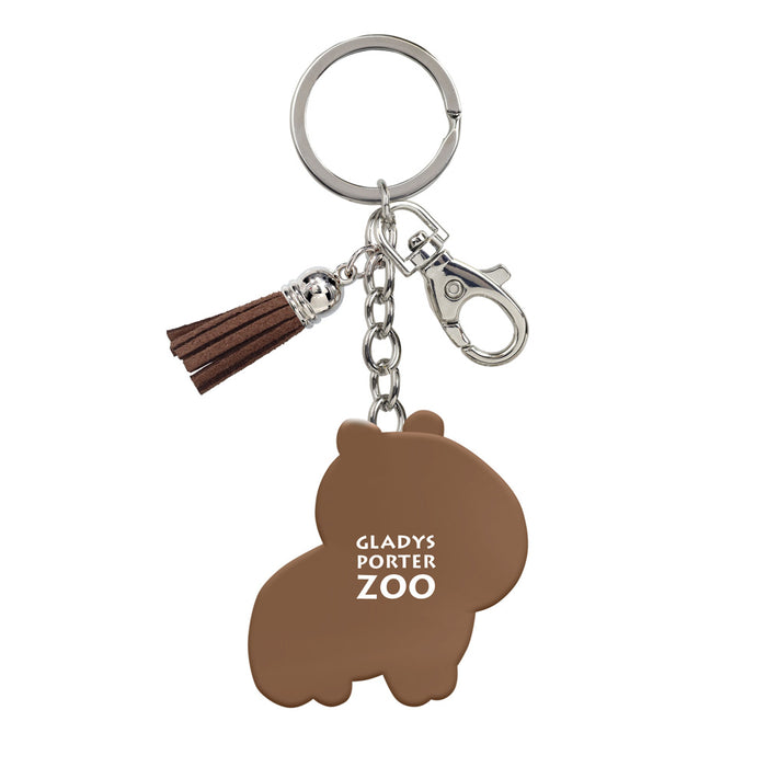 Gladys Porter Zoo Sparkle Capybara Keychain