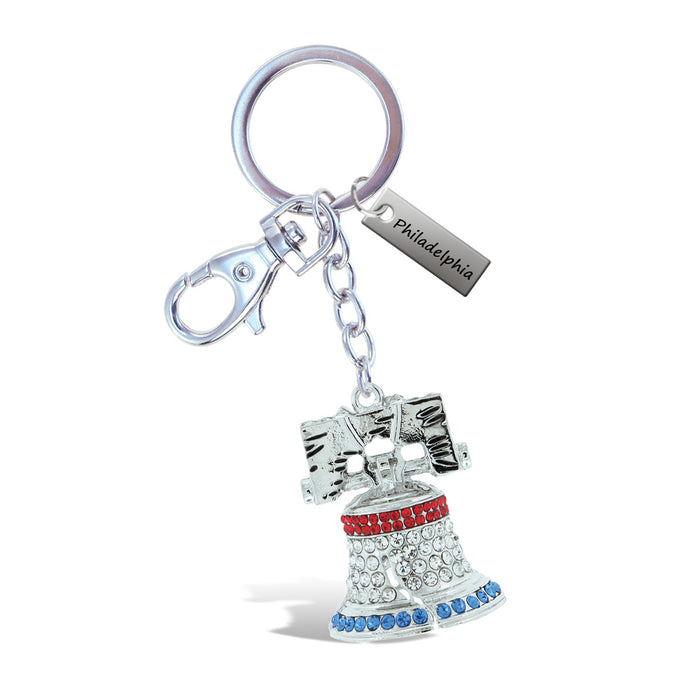 Philadelphia Liberty Bell Bling Keychain