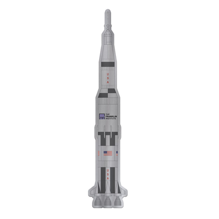 The Franklin Instituteg Large Foil Rocket Magnet