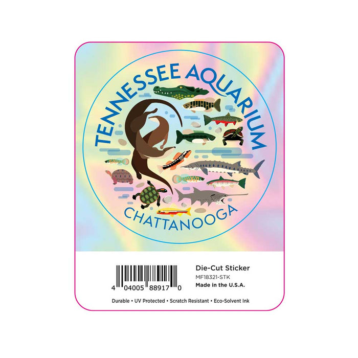 Tennessee Aquarium Freshwater Sticker