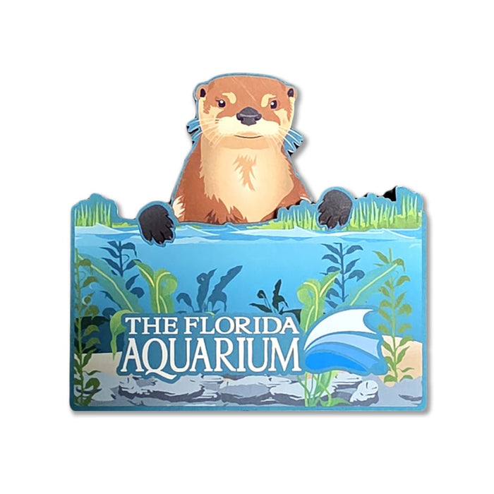 The Florida Aquarium River Otter Magnet