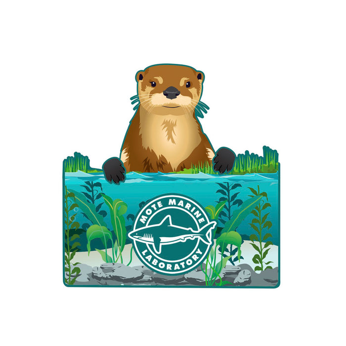 Mote Marine Laboratory River Otter Magnet