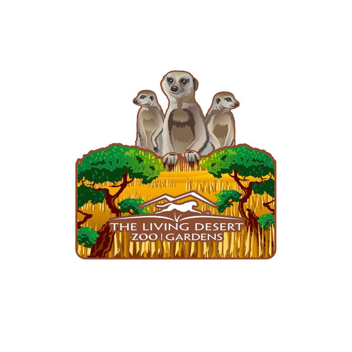 The Living Desert Zoo And Gardens Meerkat Pop up Magnet