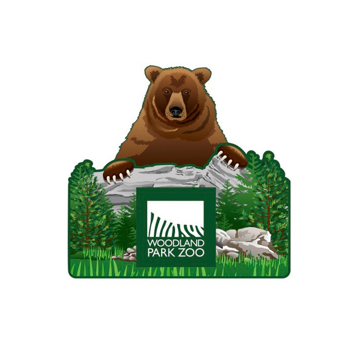 Woodland Park Zoo Bear Pop-Up Magnet