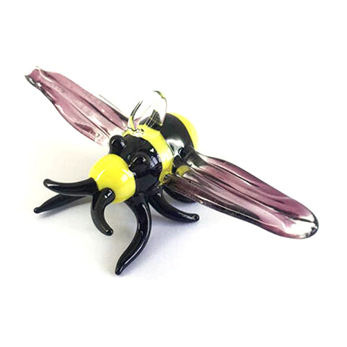 Glass Bee Ornament