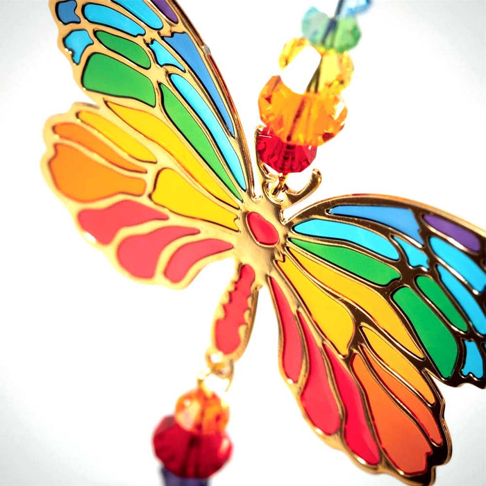 Crystal Dreams Butterfly Suncatcher