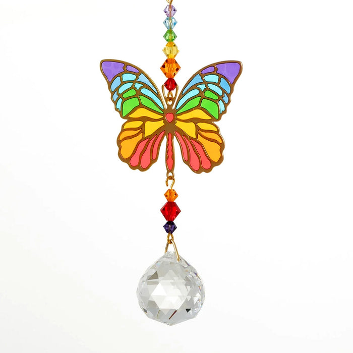 Crystal Dreams Butterfly Suncatcher