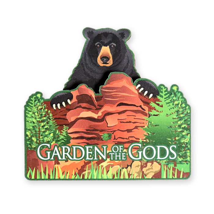 Garden of the Gods Bear Magnet