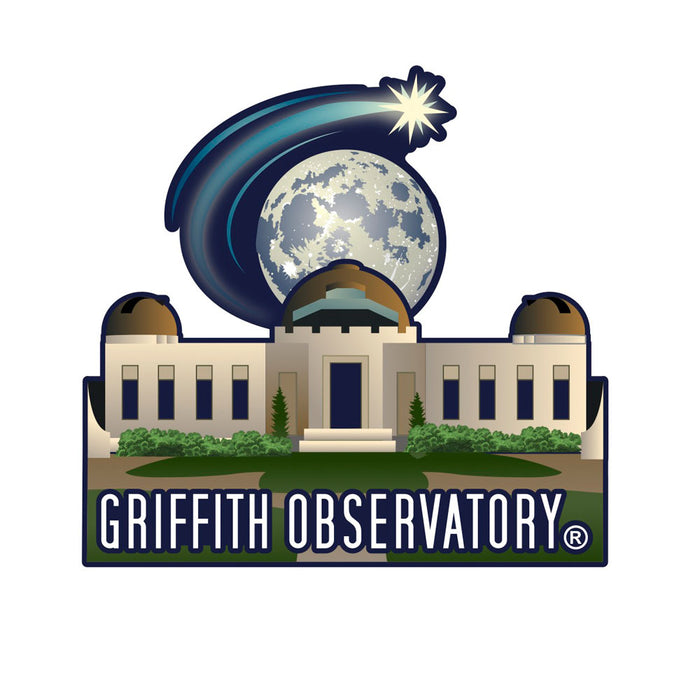 Griffith Observatory Pop-Up Magnet