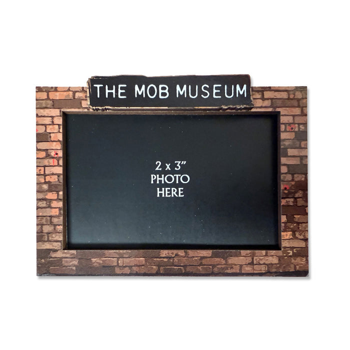 The Mob Museum Bricks Frame Magnet