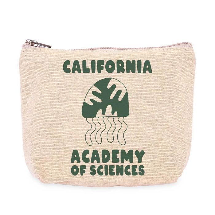 California Academy of Sciences Jellyfish Canvas Pouch